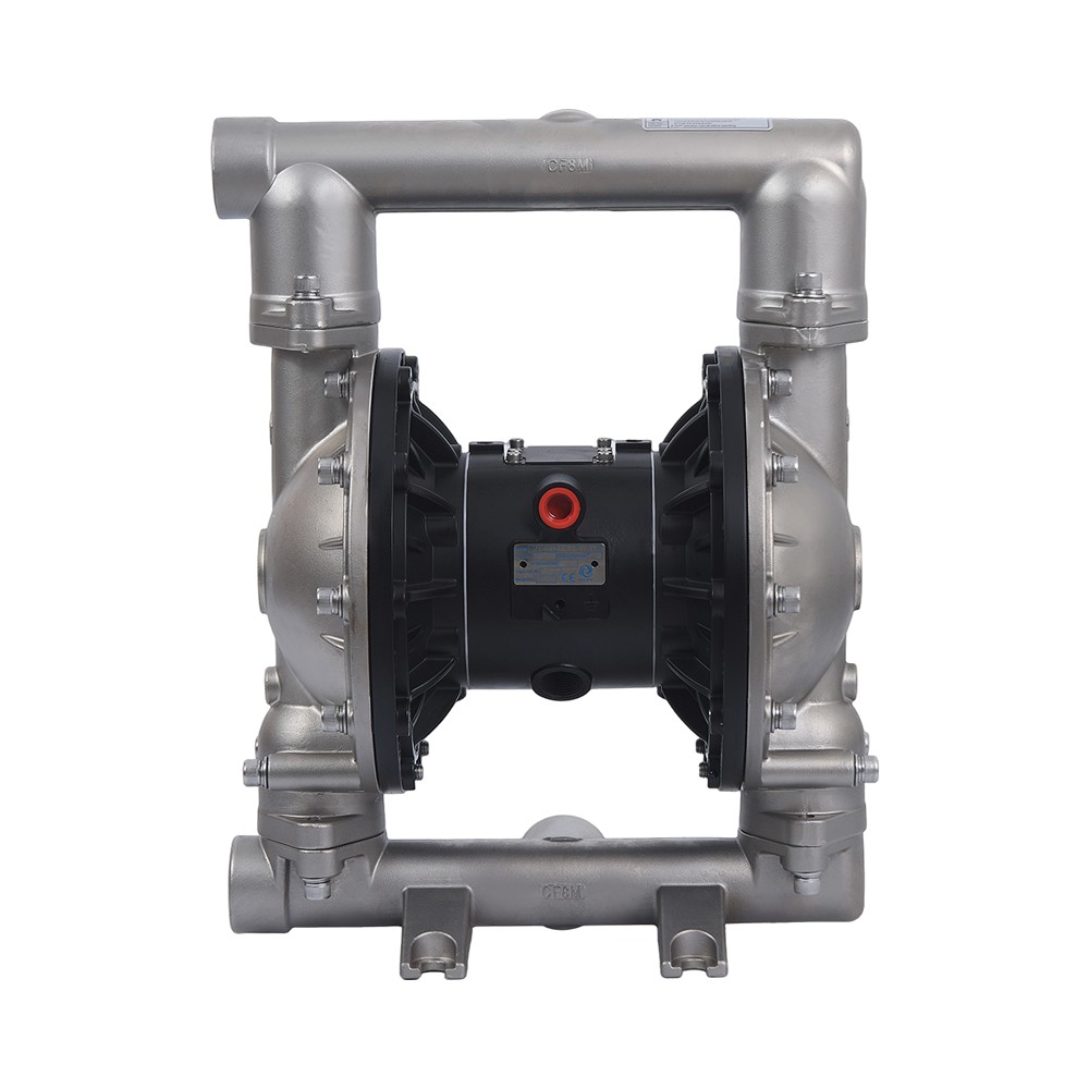 Bomba de diafragma de aço inoxidável de 1-1/2"